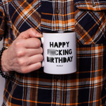 Кружка "Happy fucking birthday"